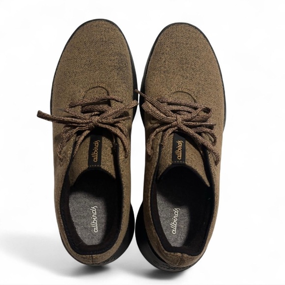 Allbirds Men’s US 14 Wool Runner 2 Brown Lace Up Sneakers Merino Wool Comfort - Picture 5 of 7